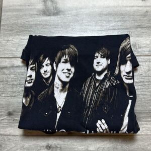 American Apparel Womens Black Framing Hanley Short Sleeve T-Shirt Size Small